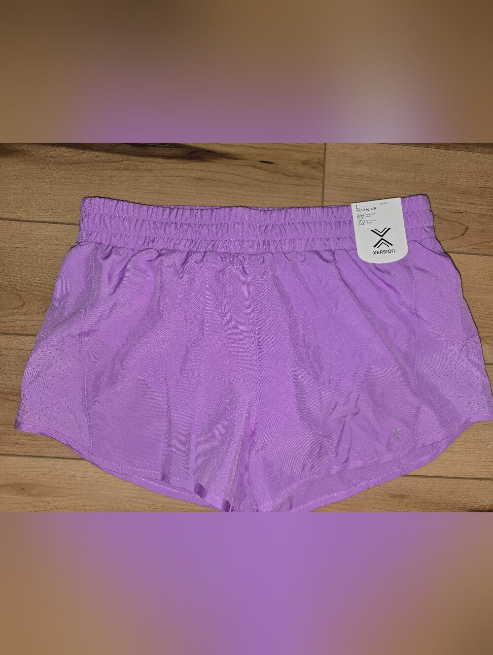 Kids Lilac Athletic Shorts - Xersion